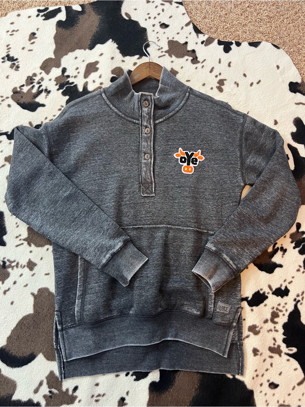 OYE half button up sweater